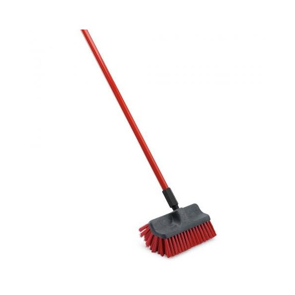 Libman Commercial Dual-Surface Scrub Brush & Handle - 532